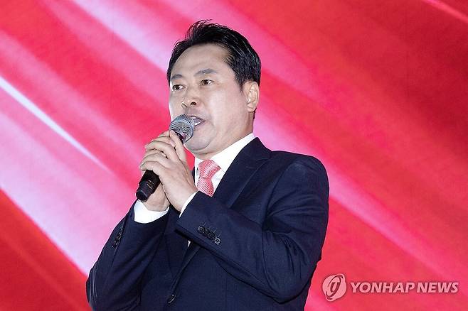 국민의힘 신임 당대표로 선출된 장동혁 의원./연합뉴스