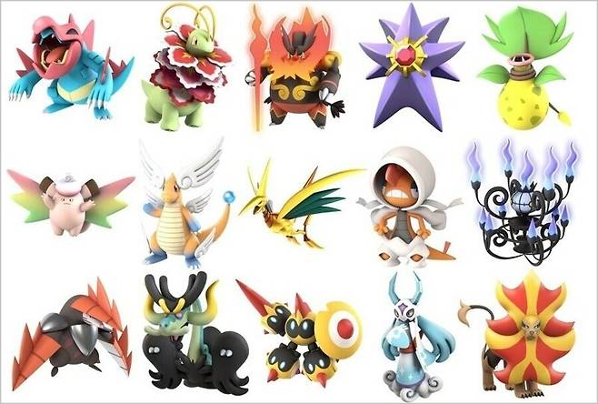 - 앞으로 나올 메가진화 포켓몬의 디자인이 유출과 유사할지 팬들의 관심이 집중되고 있다&nbsp;