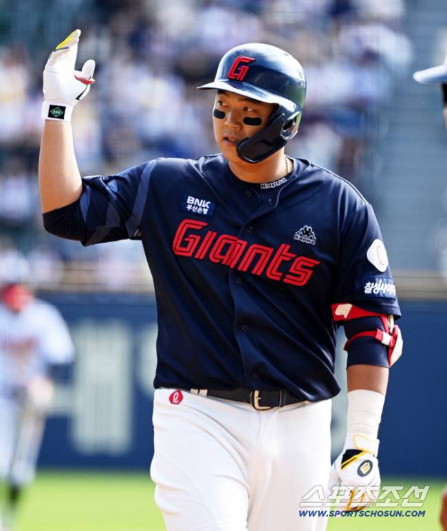 롯데 자이언츠 시절 한동희. 스포츠조선DB