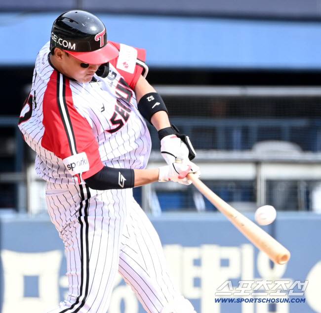 LG 트윈스 시절의 이재원. 스포츠조선DB