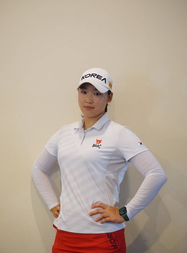 국가대표 시절 김민솔. KGA 제공