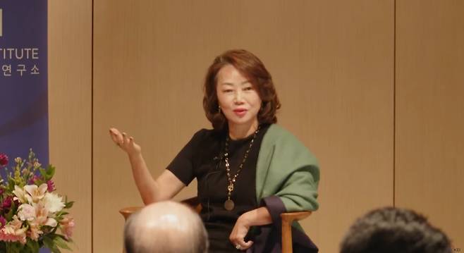 이연향 미 국무부 통역국장. /한미경제연구소(KEI) 유튜브 캡처