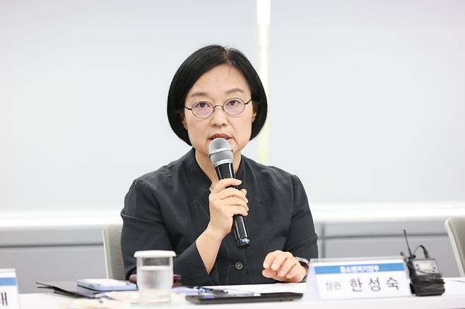 한성숙 중소벤처기업부 장관. /뉴스1