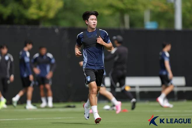 울산 백인우. 사진=프로축구연맹