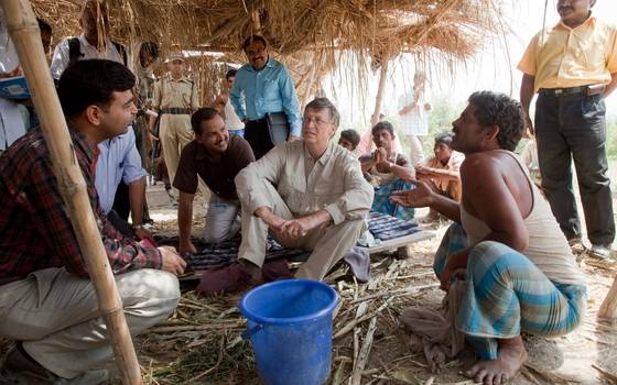 빌 게이츠는 감염병 예방 등에 전 재산과 남은 일생을 걸었다. [사진 게이츠재단 홈페이지]