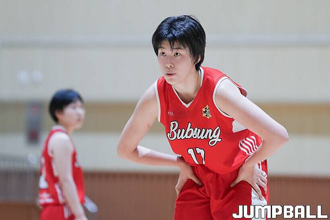 ▲법성고 3학년 김민경, 제50회 협회장기 영광대회 당시 모습