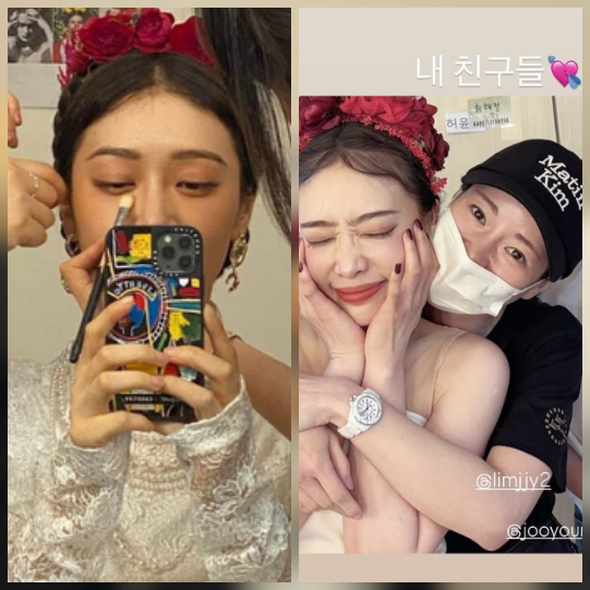 ‘더 글로리’ 주역 임지연, 차주영, 김히어라가 여전한 우정을 자랑했다.사진=김히어라 SNS