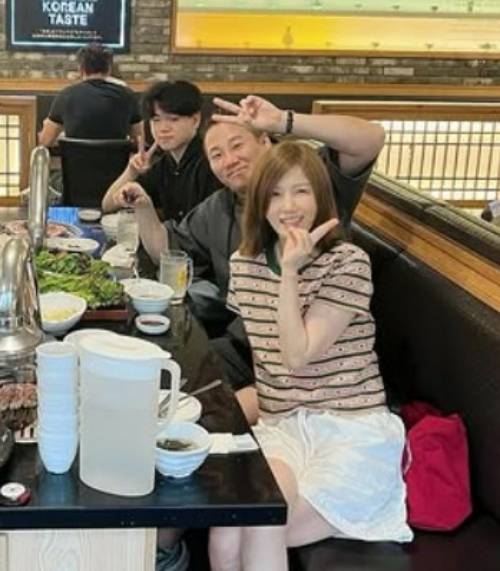 가수 윤민수의 전부인이자 아들 윤후의 엄마인 김민지씨가 근황을 전했다. /사진=김민지SNS