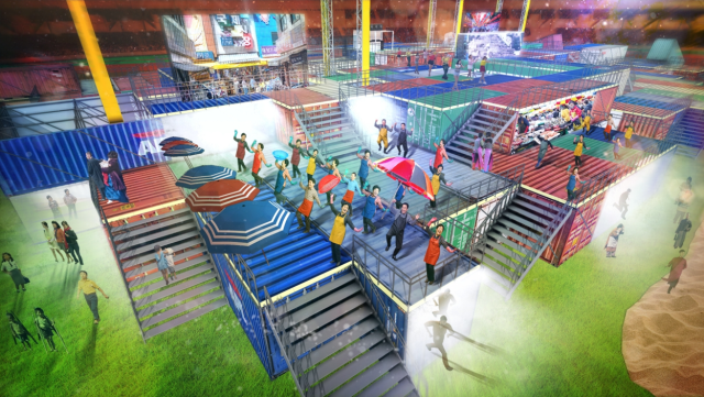 ▲2025 전국체전 개회식 연출시안.ⓒ부산시