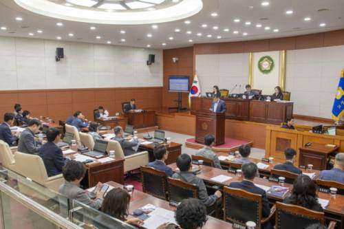 ◇고성군의회 제362회 제1차 정례회.