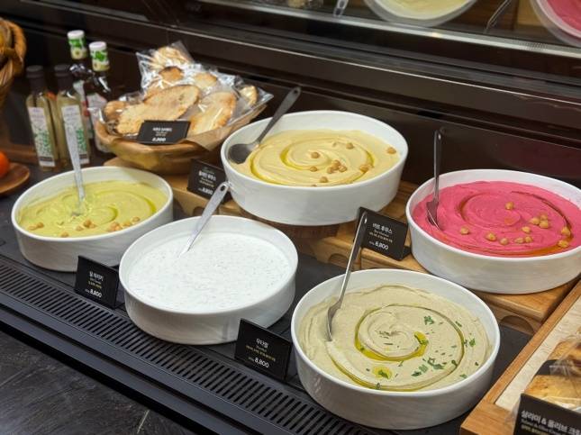 베키아에누보 가트로 매장에서 판매하는 소스들/사진=김다이 기자 neverdie@