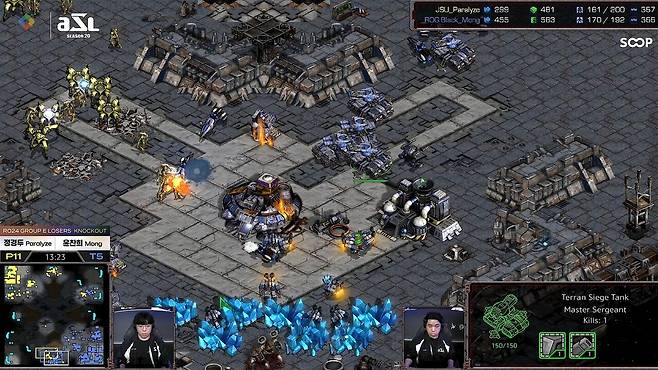 - 반반 싸움으로 유도한 윤찬희의 전략이 성공적으로 적중했다