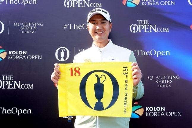 올해 한국오픈 우승으로 디오픈에 출전했던 사돔 깨우깐짜나(태국). (코오롱 한국오픈 조직위원회 제공)