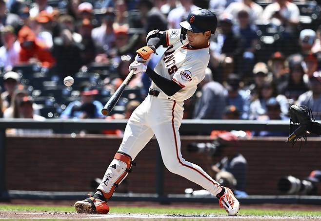 샌프란시스코 자이언츠 이정후가 모처럼 이틀 연속 휴식을 취했다. AP연합뉴스