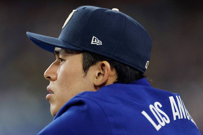 <yonhap photo-4302="">어깨 관련 부상으로 공백이 길어지고 있는 사사키 로키. [AFP=연합뉴스]</yonhap>