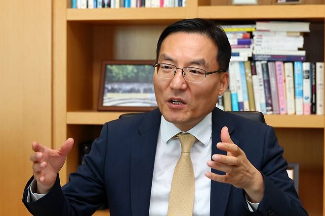 이현승 전 KB자산운용대표. 사진=김병언 한국경제신문 기자