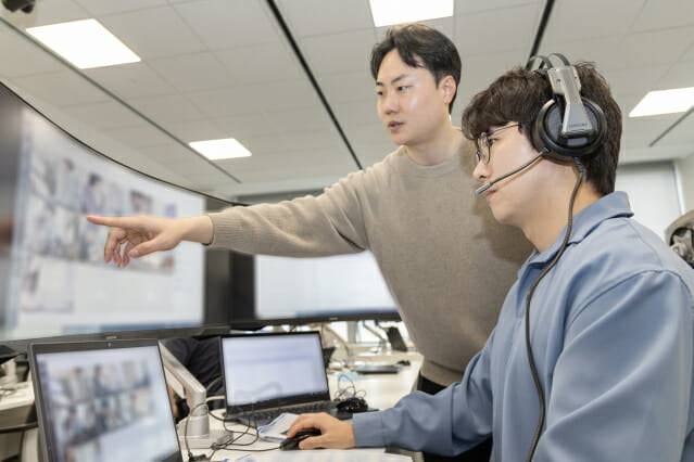 삼성직무적성검사(GSAT)를 실시하는 모습./삼성전자