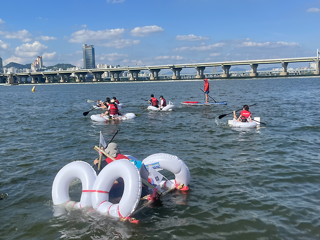 나만의 한강호 경주대회 / 사진= 문서연 여행+ 기자