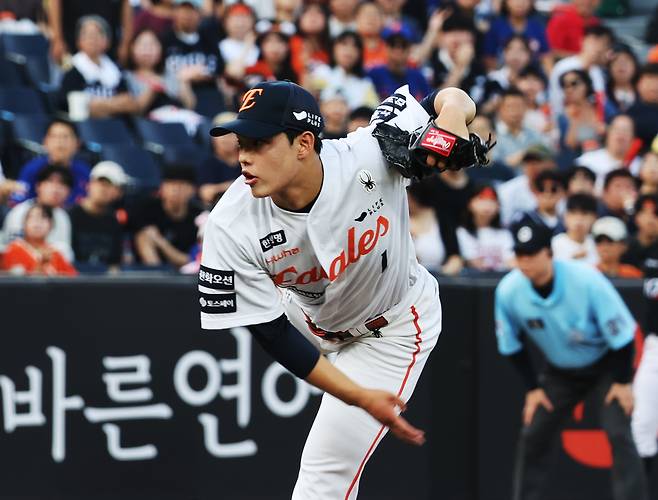 한화 문동주. 연합뉴스