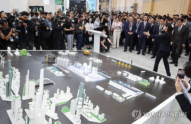 벡스코서 열린 2025 기후산업국제박람회 [강선배 기자]