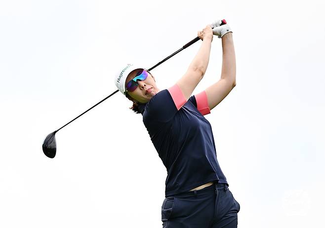 이정연의 드라이버 스윙. [KLPGA  제공. 재판매 및 DB 금지]