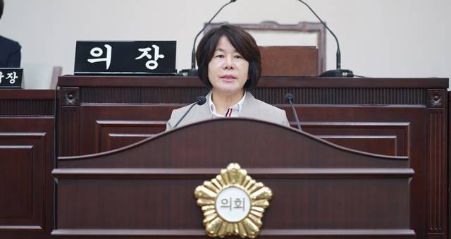 최현숙 수성구의원. 대구 수성구의회 제공