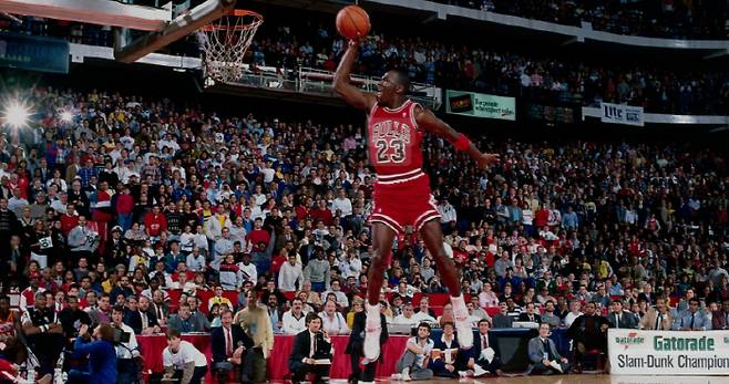 마이클 조던. 사진출처=SI