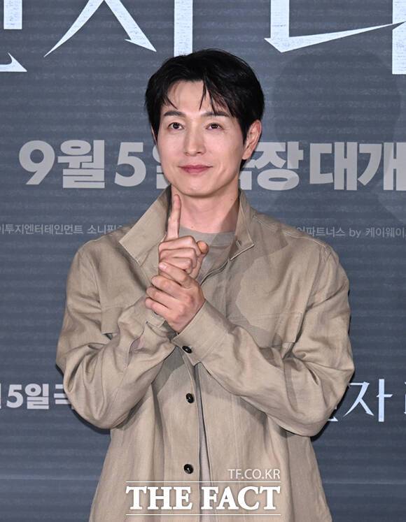 연쇄살인범 이영훈 역을 맡은 정성일은 "값진 경험이자 결과"라고 만족감을 드러냈다. /이새롬 기자