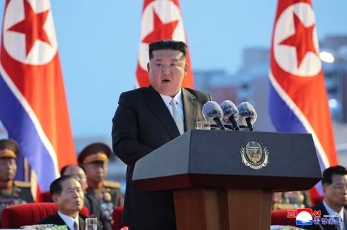 김정은 북한 국무위원장. 평양 조선중앙통신=연합뉴스