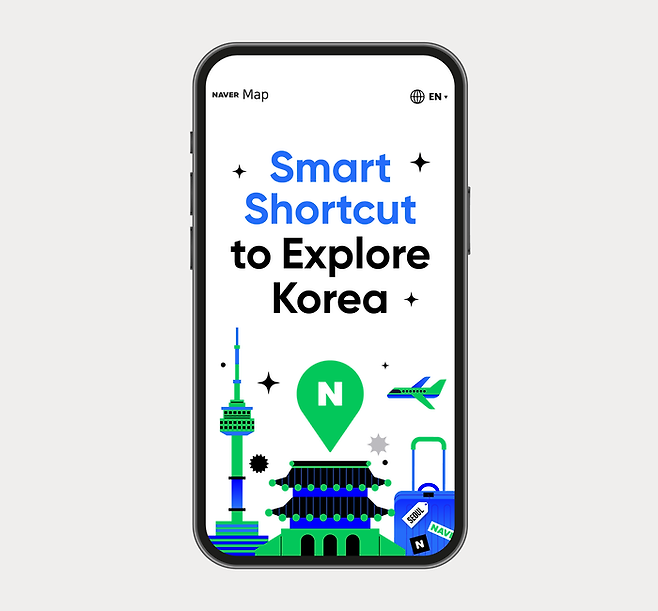 다국어로 번역된 네이버 지도 활용 가이드 〈자료 네이버〉