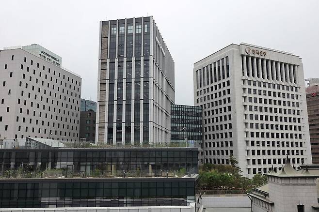 서울 중구 한국은행 전경. 연합뉴스