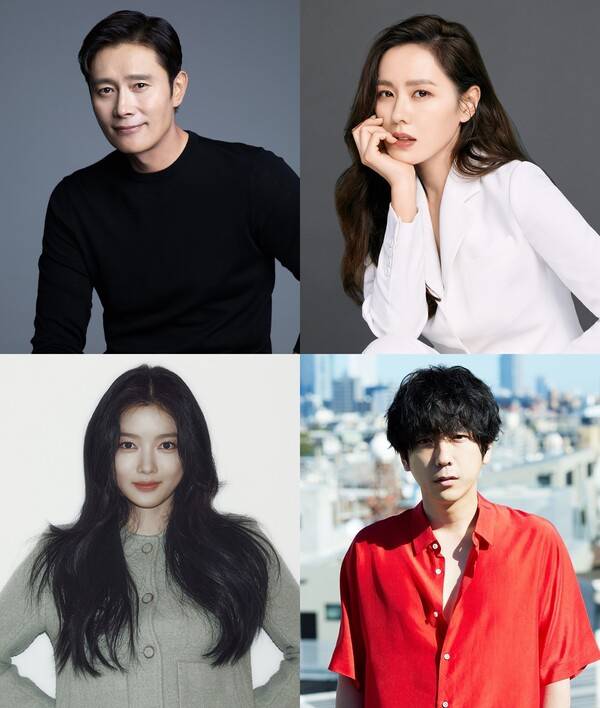 배우 이병헌(왼쪽 위부터 시계 방향), 손예진, 니노미야 카즈나리, 김유정 / 사진=각 소속사 제공