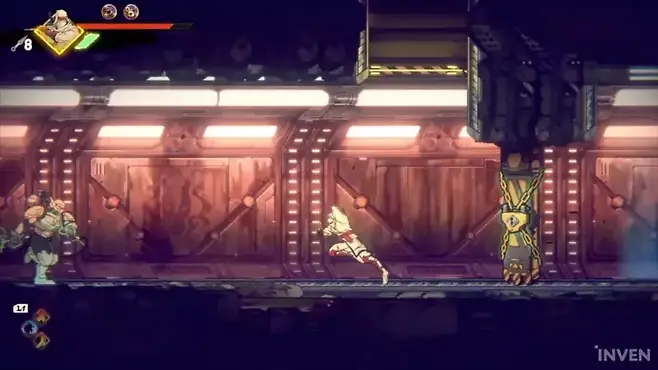 ▲ 전투 중심에서는 캐릭터를 크게 보여주고, 또 필요할 때는 자연스럽게 맵을 넓게 잡아낸다