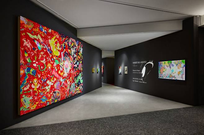 ‘아마노 요시타카’의 국내 첫 개인전이 오는 다음달 12일까지 비스타 워커힐 서울의 ‘스페이스 워커힐’에서 열린다. 워커힐 호텔앤리조트 제공