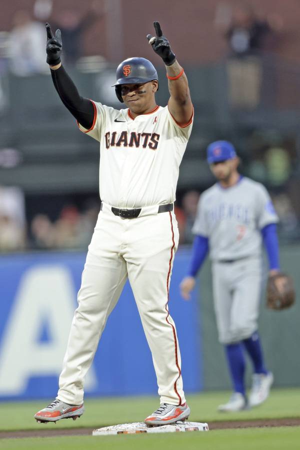 데버스는 이날 멀티 홈런 포함 4안타 기록했다. 사진= Scott Strazzante/San Francisco Chronicle via AP= 연합뉴스 제공