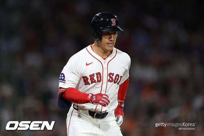 [사진] 보스턴 요시다 마사타카. ⓒGettyimages(무단전재 및 재배포 금지)