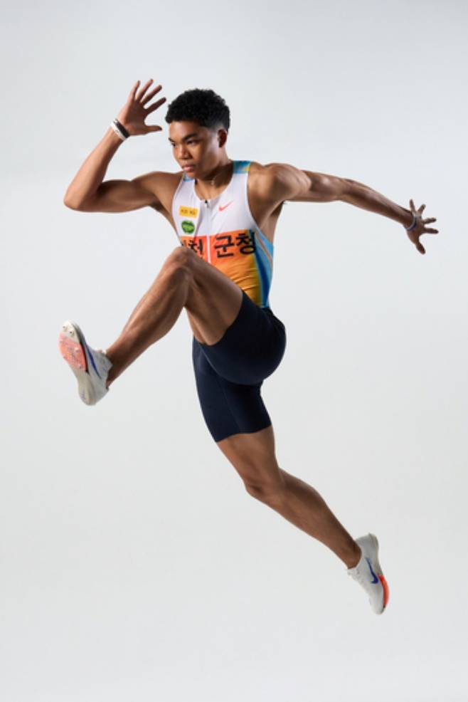 CJ와 함께 성장하는 육상 유망주 나마디 조엘 진 ⓒCJ그룹