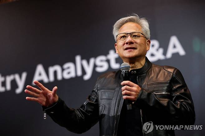 젠슨 황 엔비디아 CEO [AFP 연합뉴스 자료사진. 재판매 및 DB 금지]