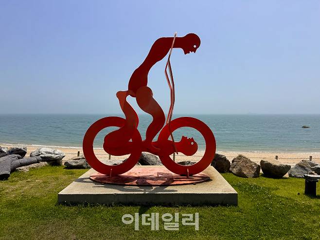 모도의 배미꾸미 조각공원 작품