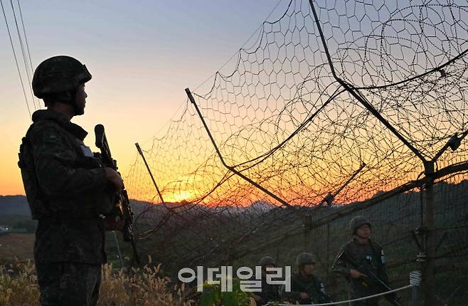 GOP 철책경계 자료사진 (출처=육군)