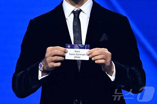 PSG는 UCL 리그 페이즈에서 험난한 대진을 받았다. ⓒ AFP=뉴스1