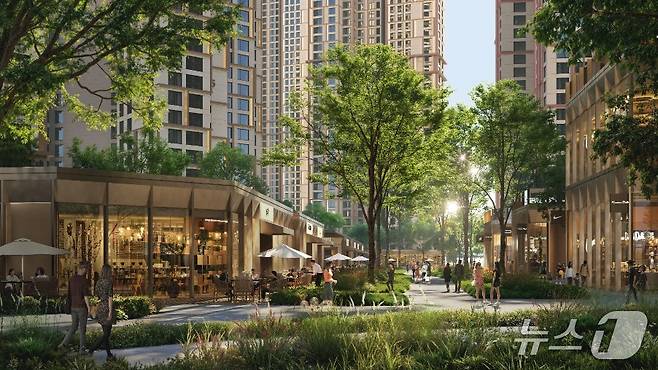 서울원 아이파크 조경 사진 (HDC현대산업개발 제공) 뉴스1 ⓒ News1