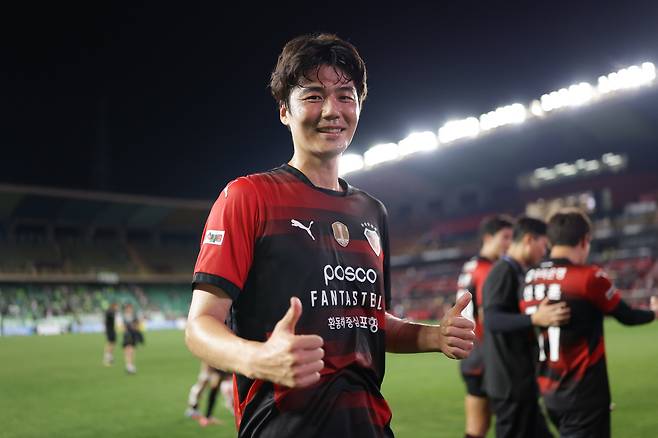 포항스틸야드/ K리그1/ 포항스틸러스 vs 전북현대모터스/ 포항 기성용/ 사진 김정수