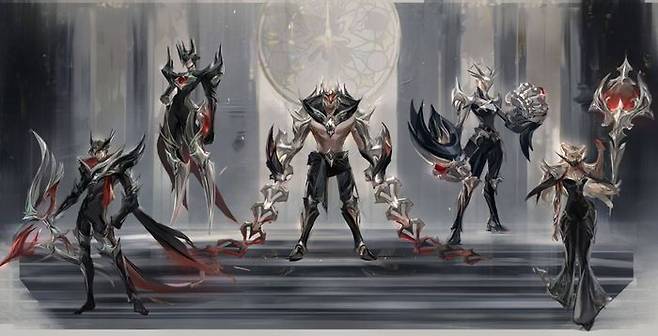 T1의 2024년 롤드컵 우승 스킨 '초기' 개발 콘셉트 ⓒ라이엇 게임즈