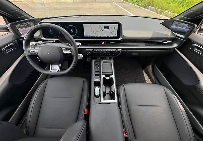 아이오닉 6 인테리어 ⓒ데일리안 편은지 기자