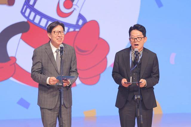 29일 부산 해운대구 벡스코 오디토리움에서는 제13회 부산국제코미디페스티벌(이하 부코페)의 개막공연이 열렸다. 부산국제코미디페스티벌 조직위원회 제공