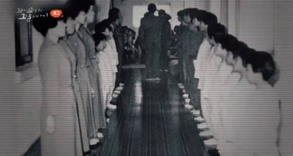 '오대양사건'은 박순자가 1984년 오대양을 설립하고 종말론을 내세우며 사이비 교주로 행세하다 신도, 자녀들과 집단 변사한 사건이다. 사진은 오대양 신도들 모습. /사진=SBS '꼬리에 꼬리를 무는 그 날 이야기' 제공