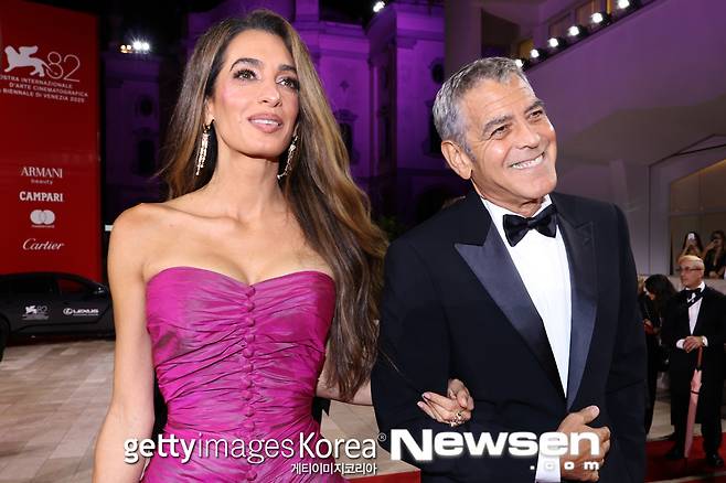 아말 클루니와 조지 클루니