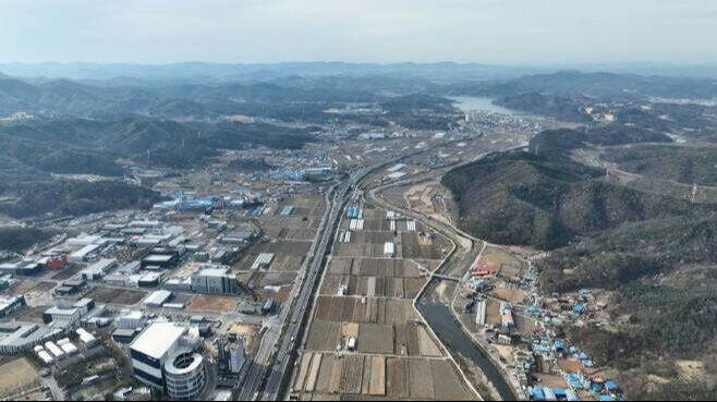 첨단 시스템반도체 국가산업단지 조성이 예정된 이동·남사읍 일대. 용인시 제공