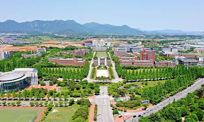 광주 첨단지구에 위치한 지스트 전경.
